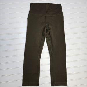 Lululemon Athletica |‎ Women's Olive Green Leggings Size 6